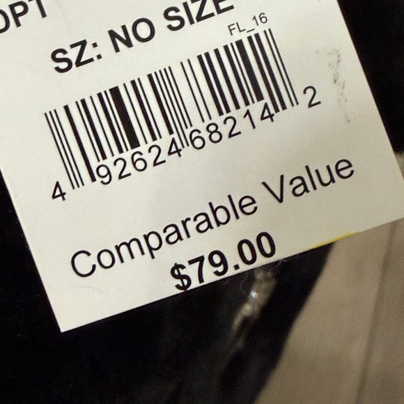 Juicy Couture black fuzzy bag. Comes with the heart and crown charm. - Picture 4 of 6